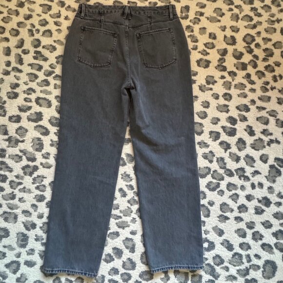 Good American Good '90s Loose Fit Jeans (black) - size 12/31 - Picture 3 of 5
